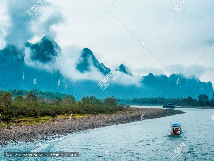 桂林山水之水墨漓江