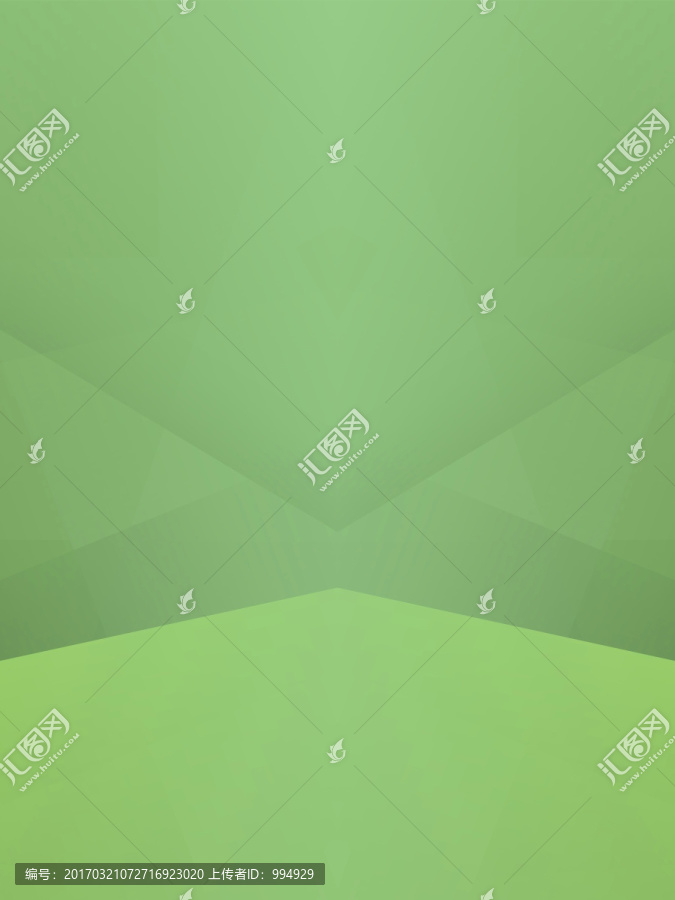 綠色幾何抽象拼接立體高清背景