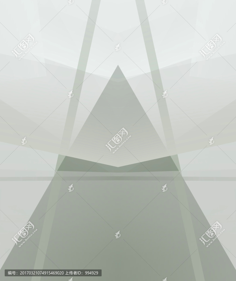 深灰立體幾何拼接高清抽象背景