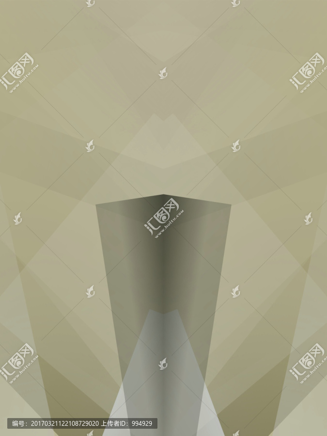 灰色立體幾何抽象拼接底紋背景