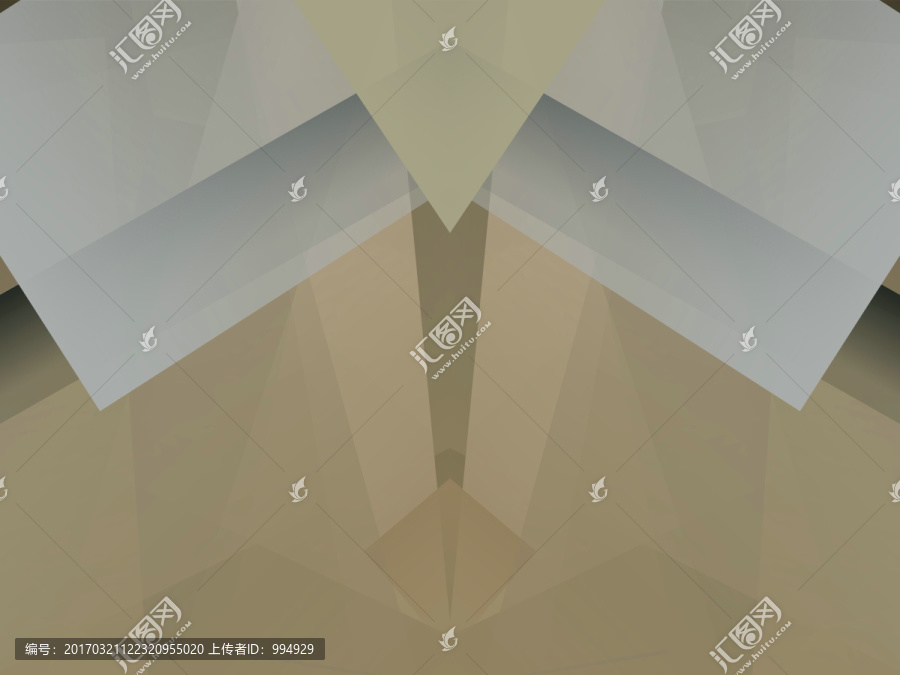 灰色幾何拼接抽象立體底紋背景