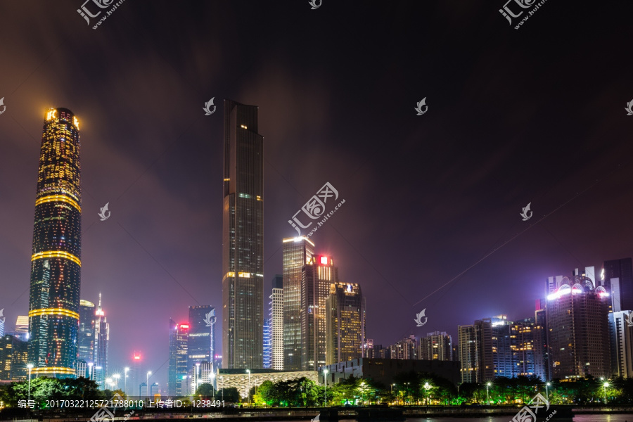 珠江新城夜景