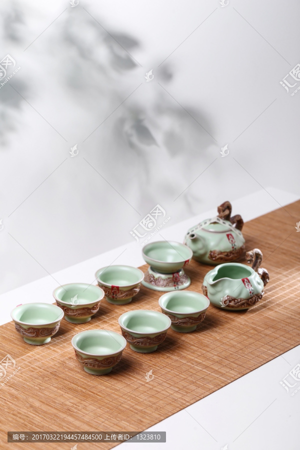 茶具,茶,茶道,茶艺,青花,茶
