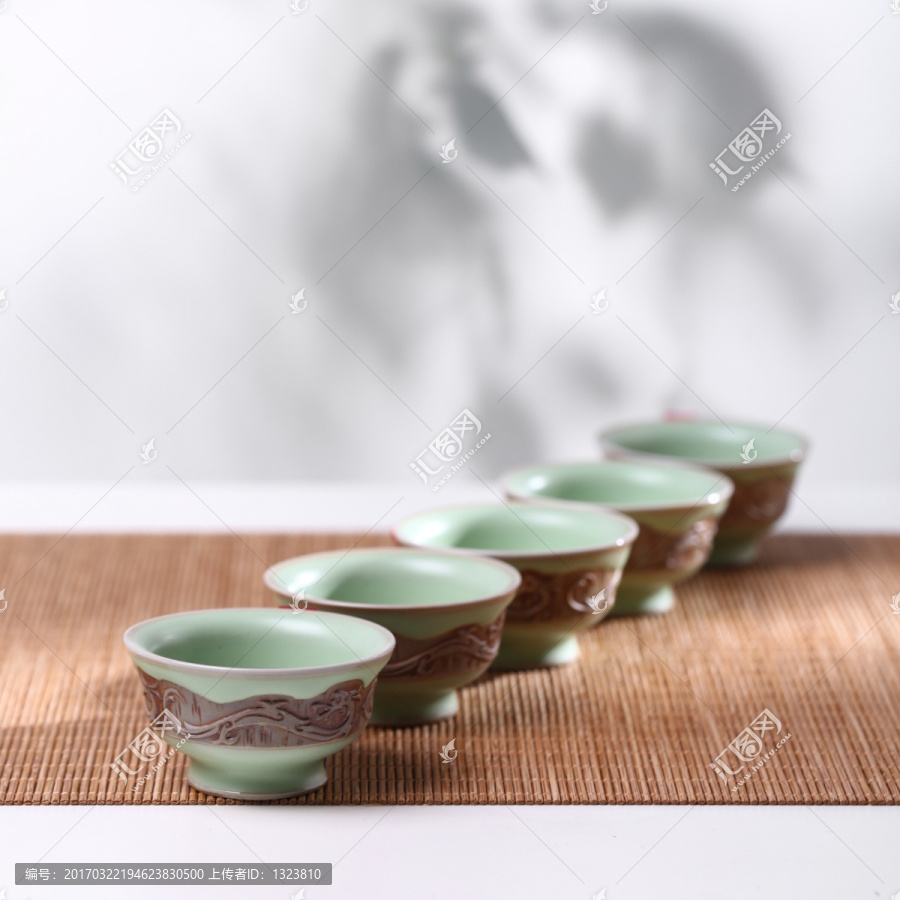 茶具,茶,茶道,茶艺,青花,茶