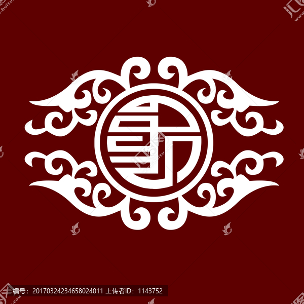 蒙古圓形花邊