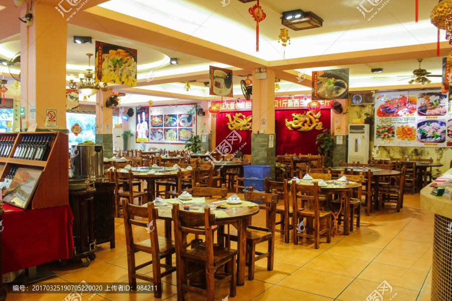 中式餐厅,餐厅环境,餐厅设计