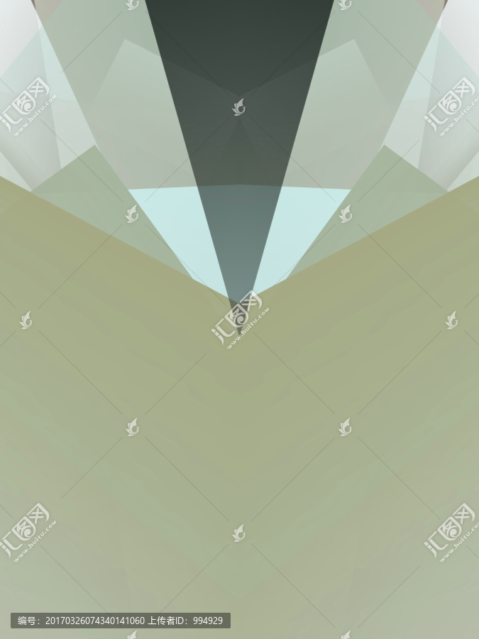 灰色立體幾何抽象拼接底紋背景