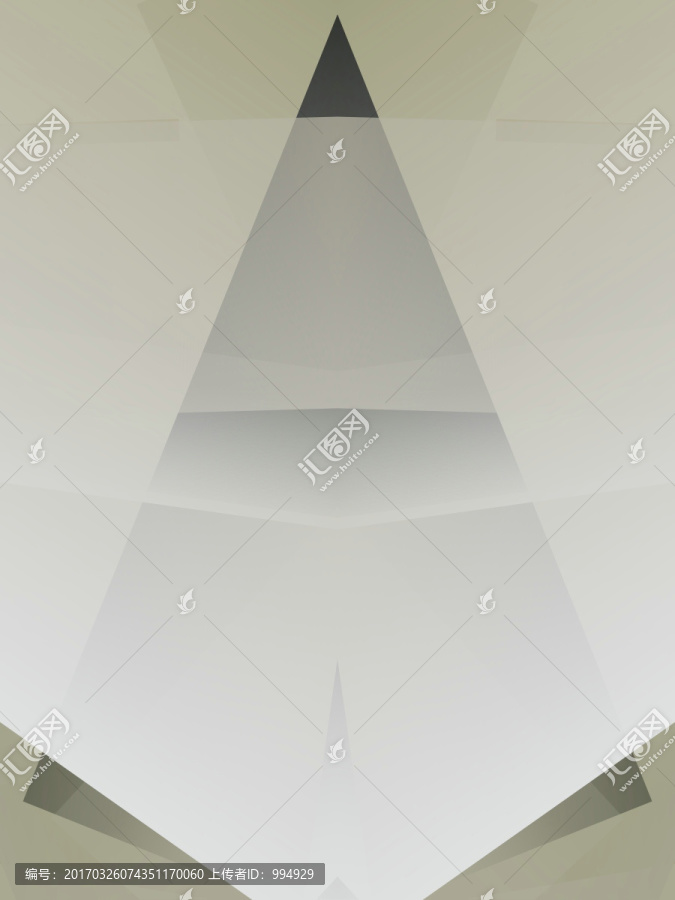 灰色立體幾何抽象拼接底紋背景