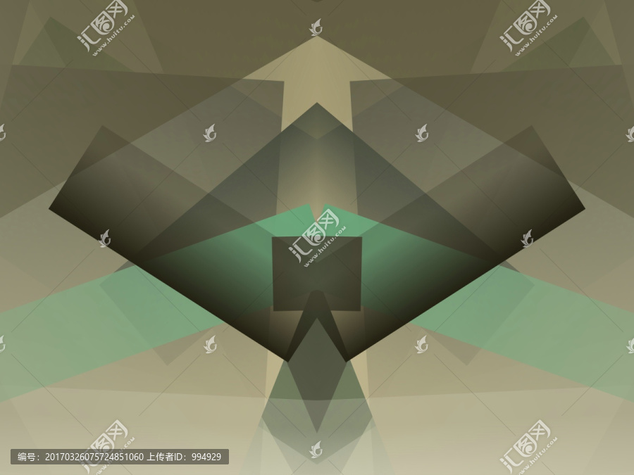 灰色立體抽象幾何拼接高清背景