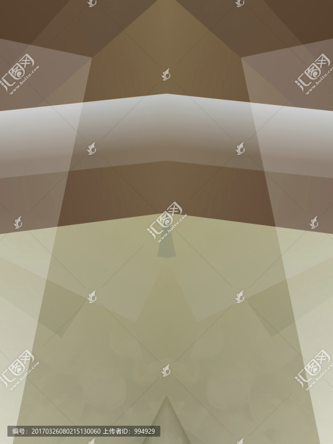 灰色幾何抽象立體拼接底紋背景
