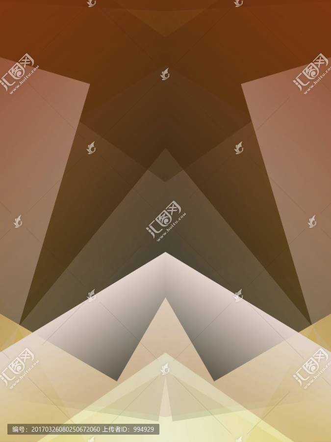 紅色立體幾何抽象拼接面背景底紋