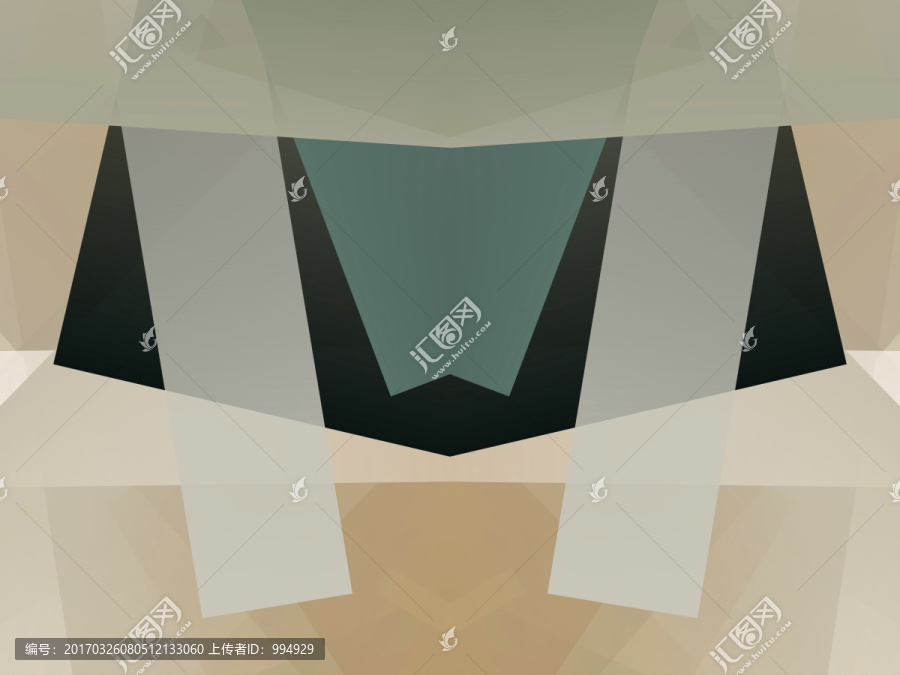 灰色幾何抽象立體拼接高清背景