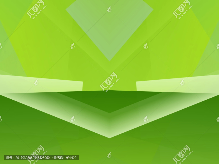 綠色幾何抽象拼接立體高清背景