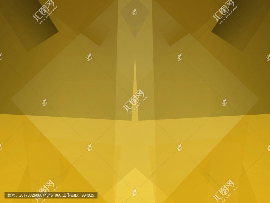 橙色立體幾何抽象拼接高清背景
