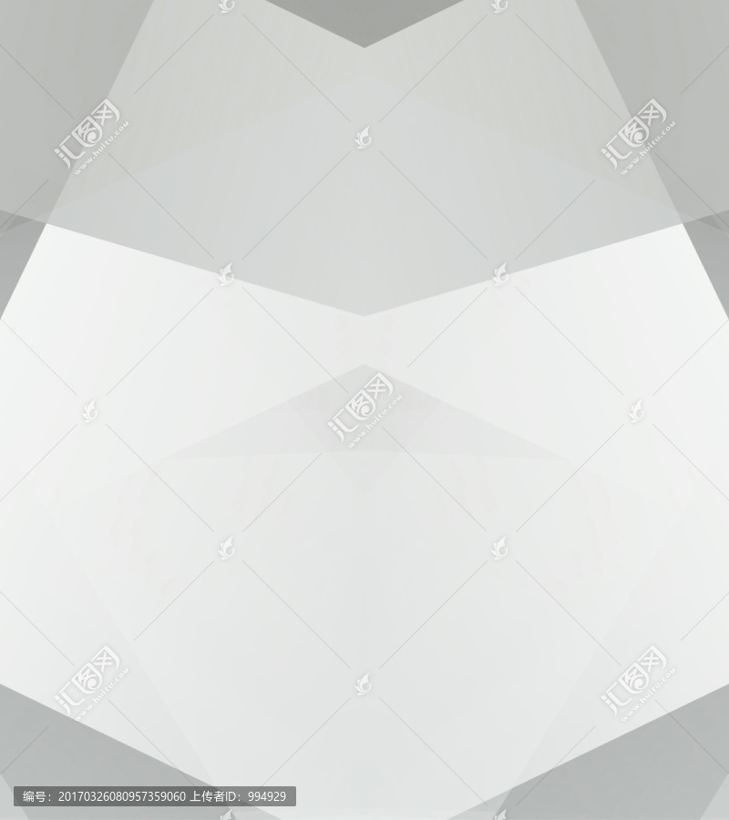 灰色立體幾何抽象拼接底紋背景