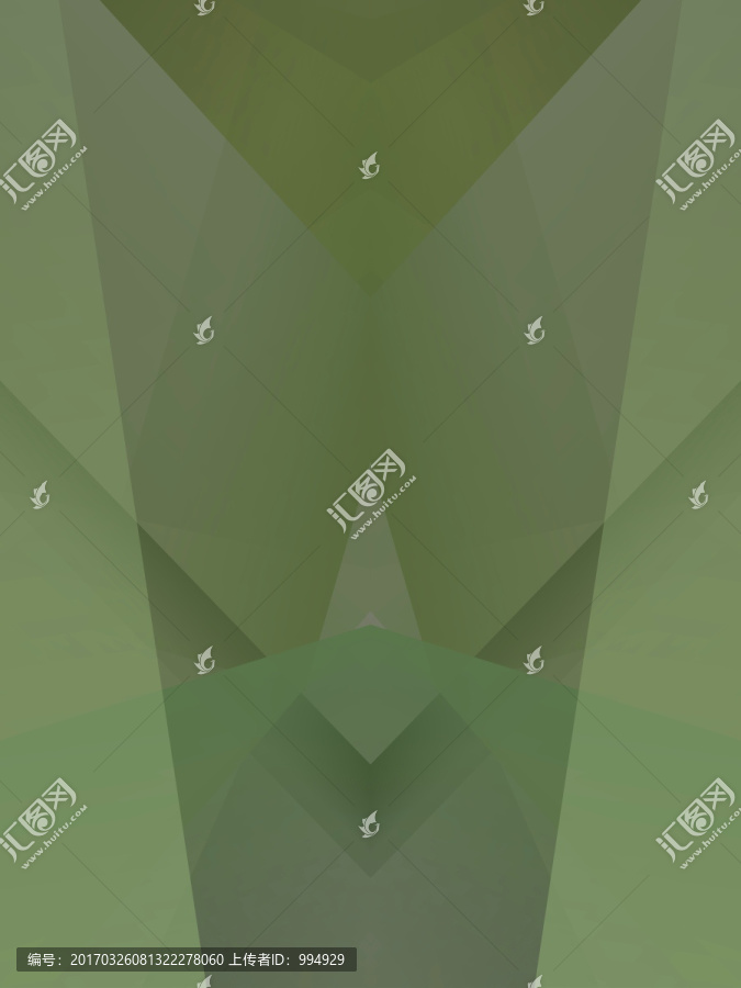 綠色幾何抽象拼接立體高清背景