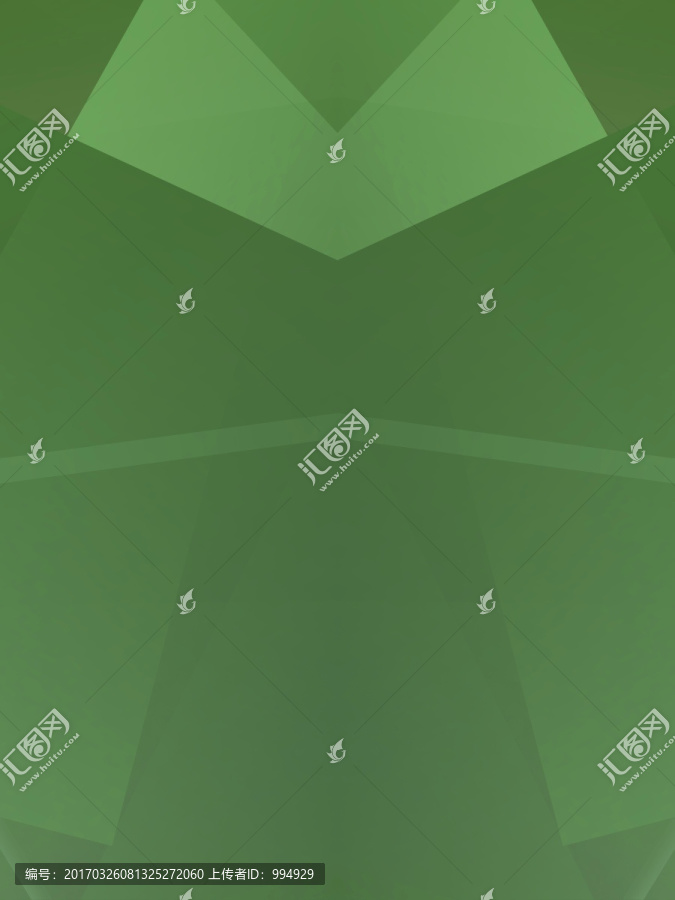 綠色幾何抽象拼接立體高清背景