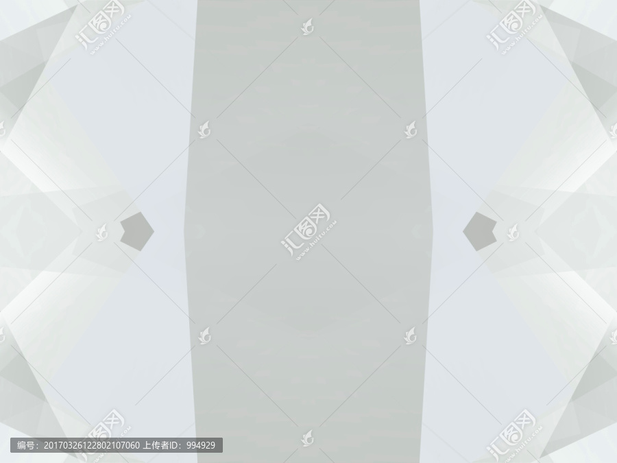 灰色立體幾何抽象高清電腦圖案