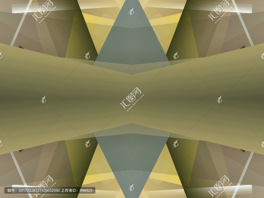 立體幾何拼接抽象藝術(shù)電腦圖案