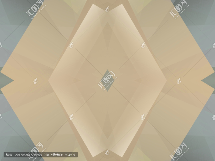 灰色抽象立體幾何拼接高清電腦畫(huà)