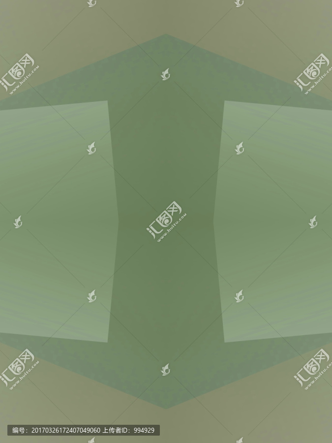 綠色幾何抽象立體拼接底紋背景