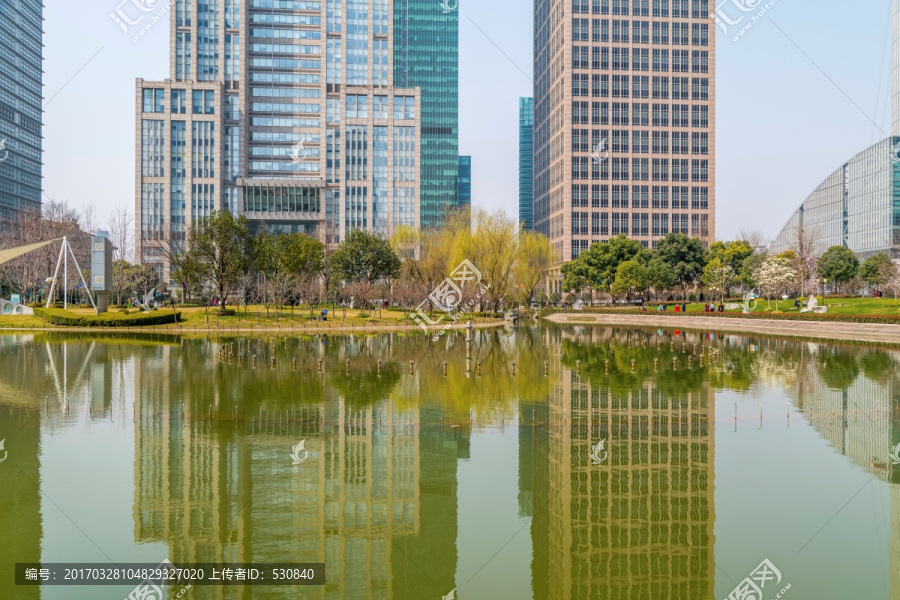 上海浦东陆家嘴建筑