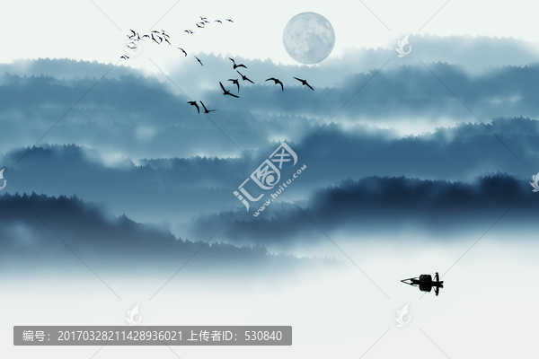 水墨山水