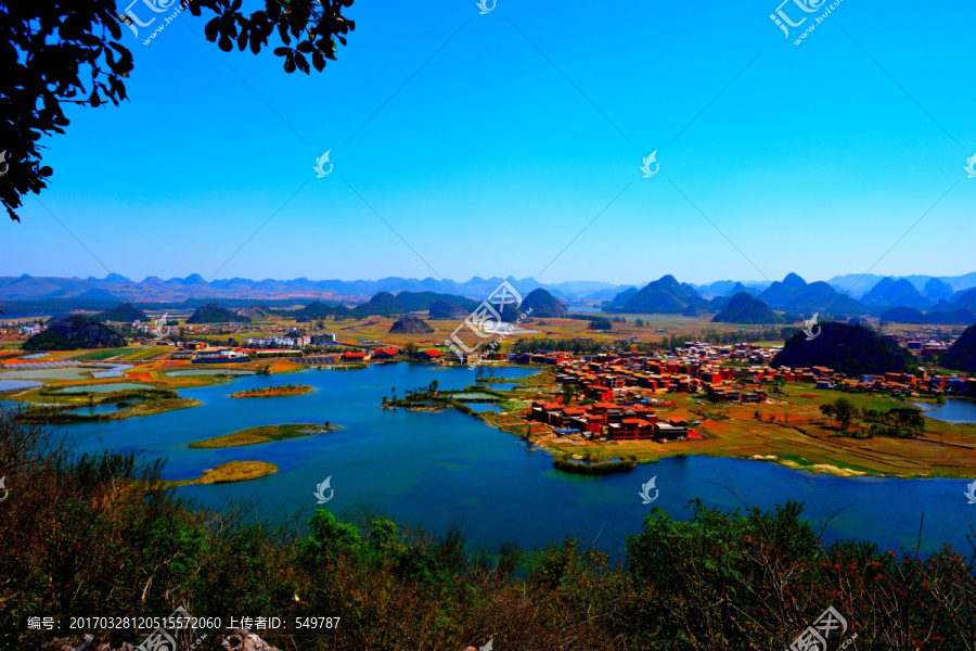 云南普者黑山水田园