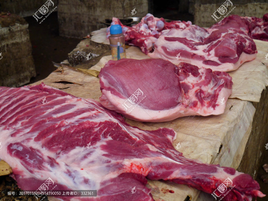 卖猪肉