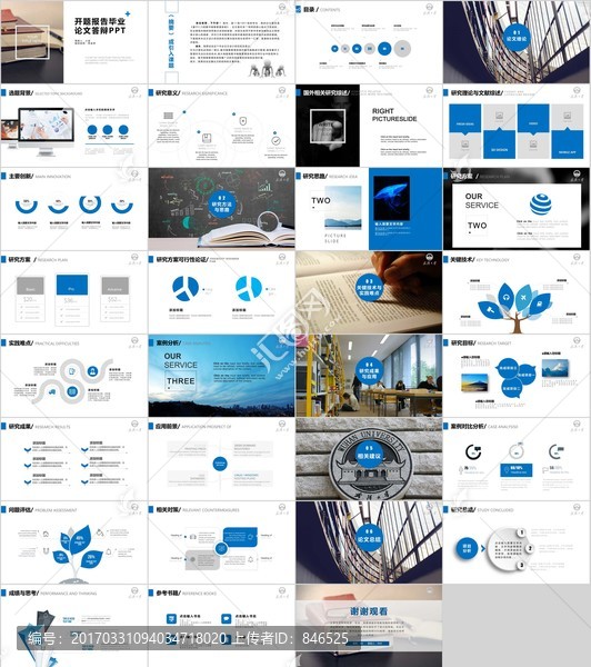 开题报告毕业论文答辩PPT
