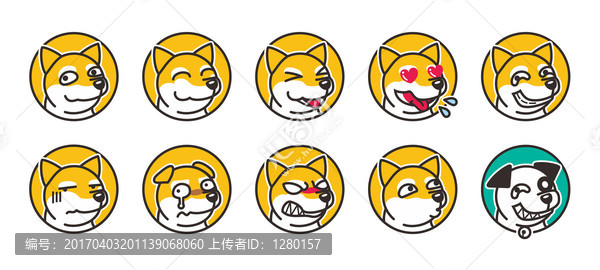Doge,單身狗,柴犬,表情