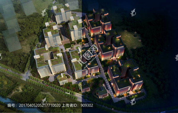 鳥(niǎo)瞰夜景