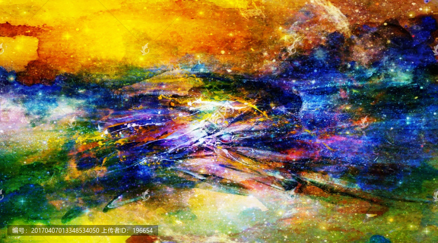 夢幻油畫
