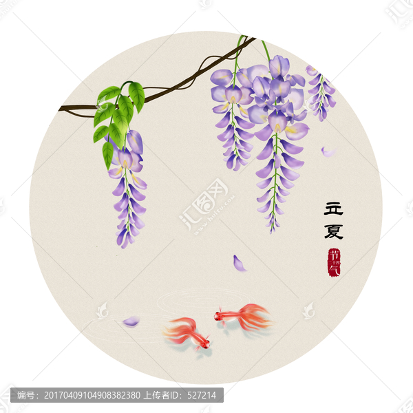 二十四節(jié)氣,立夏,紫藤