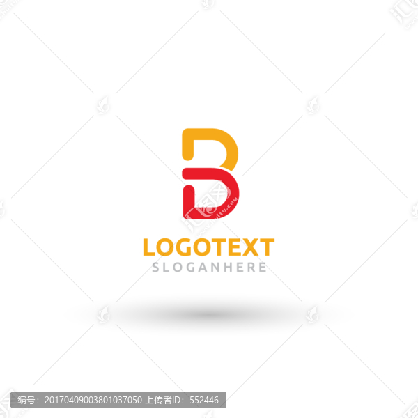 B標(biāo)志logo