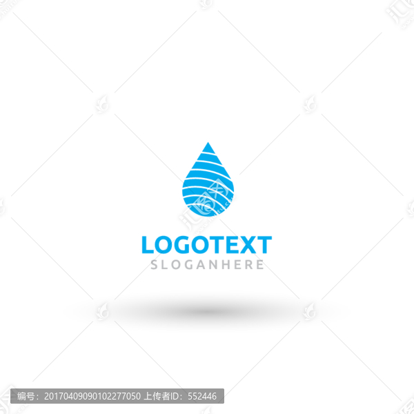 水滴標志logo