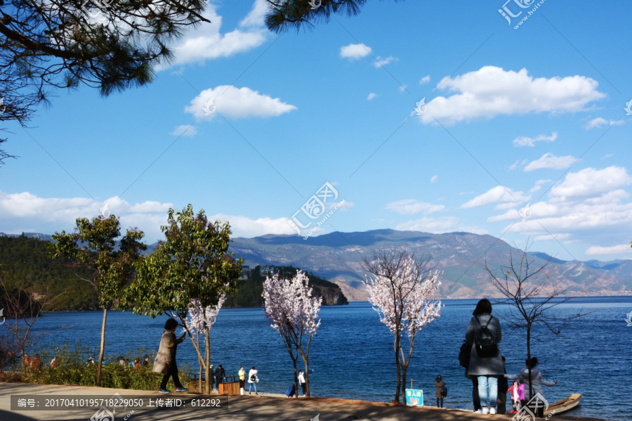 泸沽湖风景,情人滩