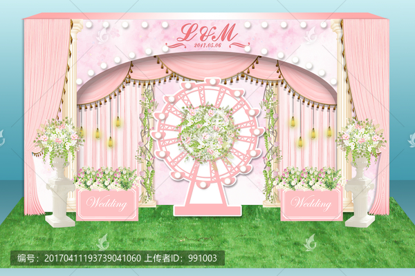 婚禮效果圖