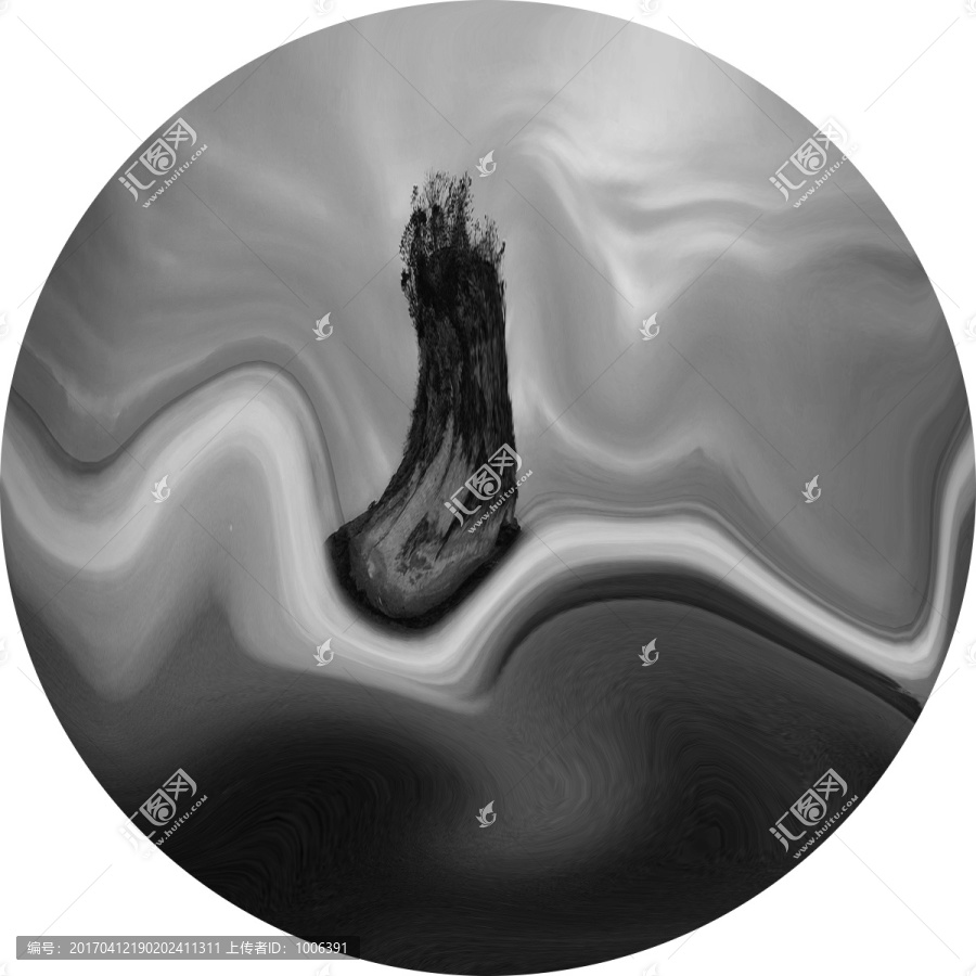 水墨裝飾畫,藝術抽象畫