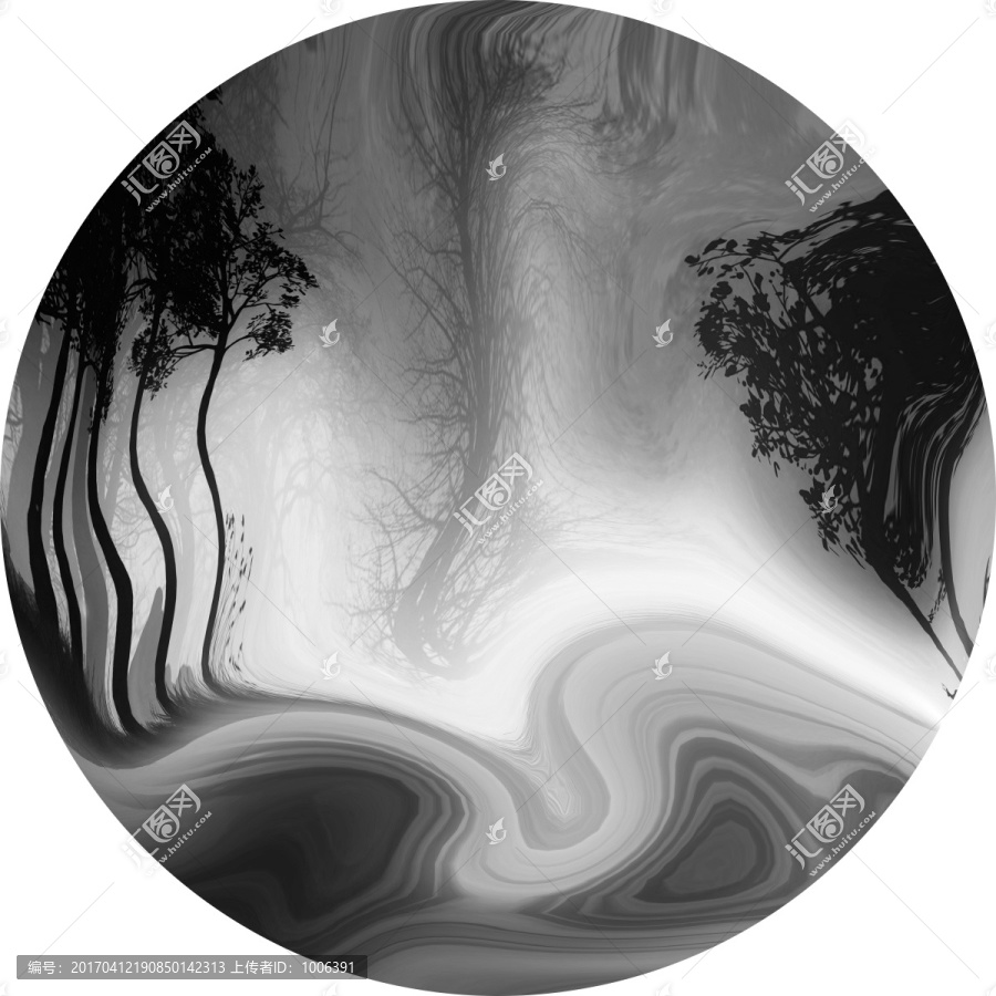創(chuàng)意水墨畫,抽象水墨,裝飾畫