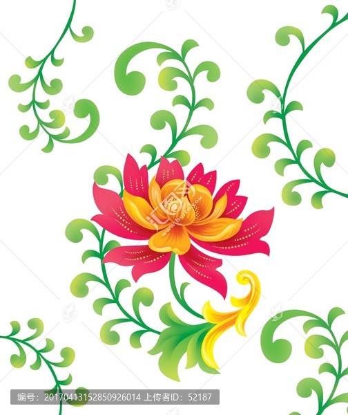 蓮花圖案