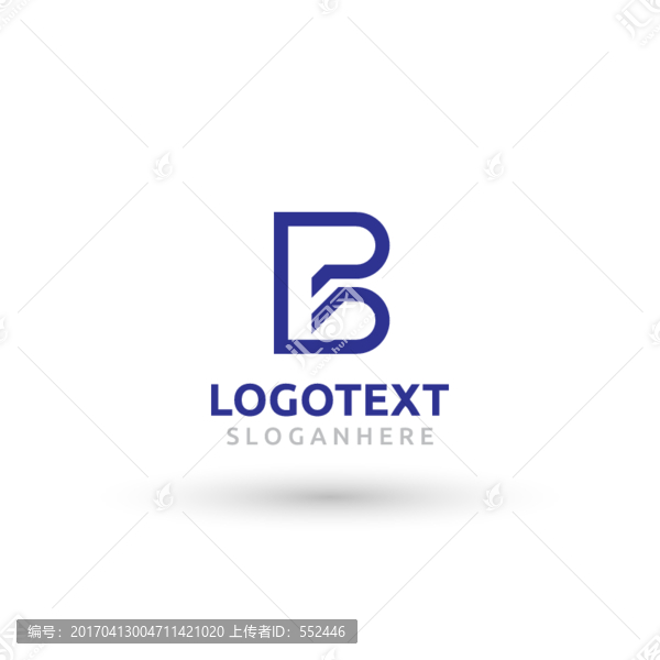 B字母標志logo