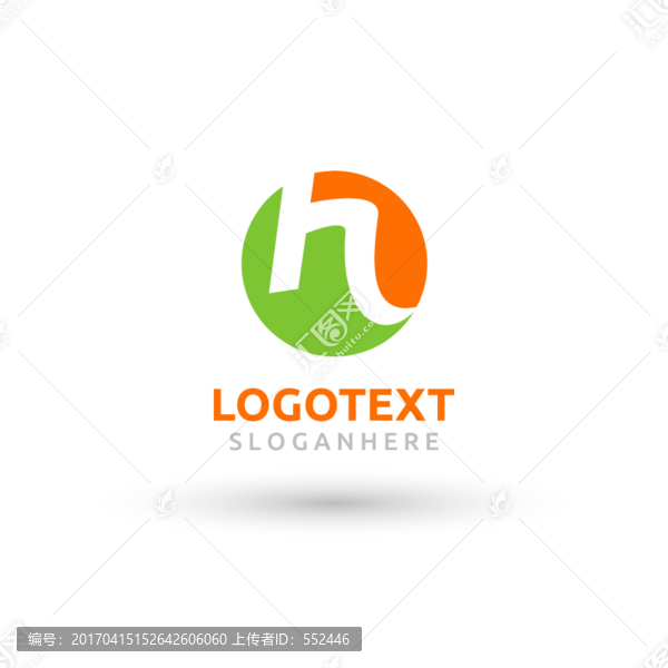 H字母標志logo