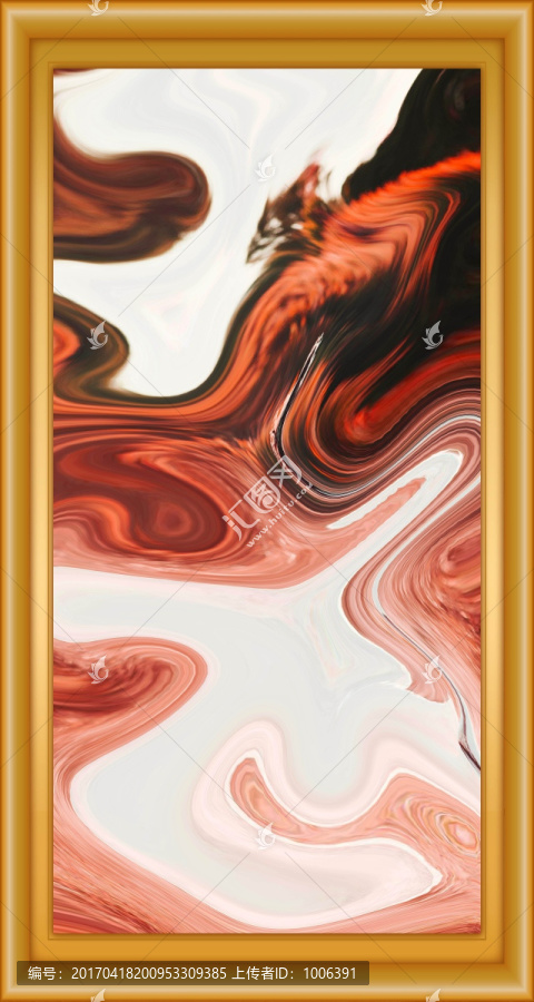 抽象油畫