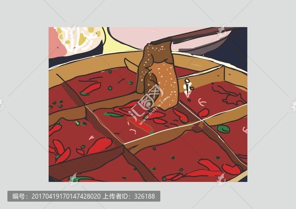 九宮格火鍋