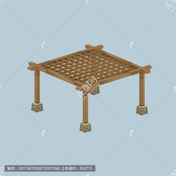 四角廊架