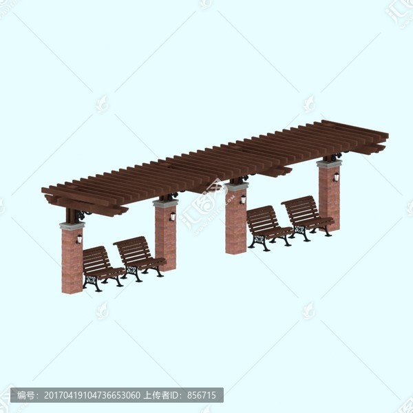 單面花架