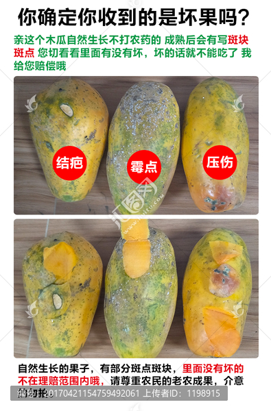 木瓜斑點(diǎn)解釋