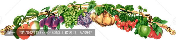 手繪水果