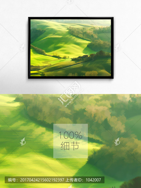 草原風(fēng)景裝飾畫
